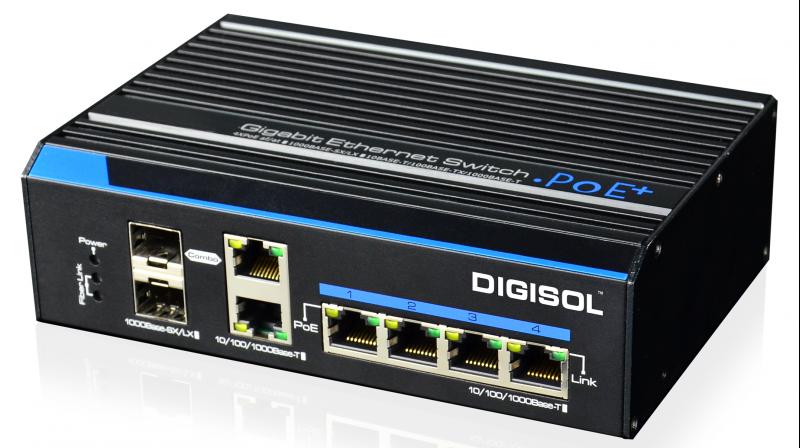 The range introduces DG-IS1006GP, an unmanaged PoE Gigabit switch to address the heavy industrial environment applications.