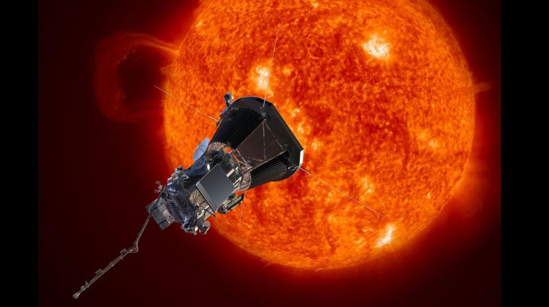 The unmanned spacecraft will fly directly into the suns atmosphere called corona.