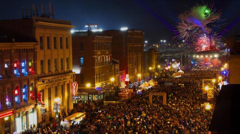 US hosts some of the biggest and most widely televised New Years Eve events in the world.