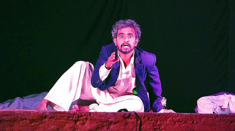 Brilliant: Suraj during the play Khol do