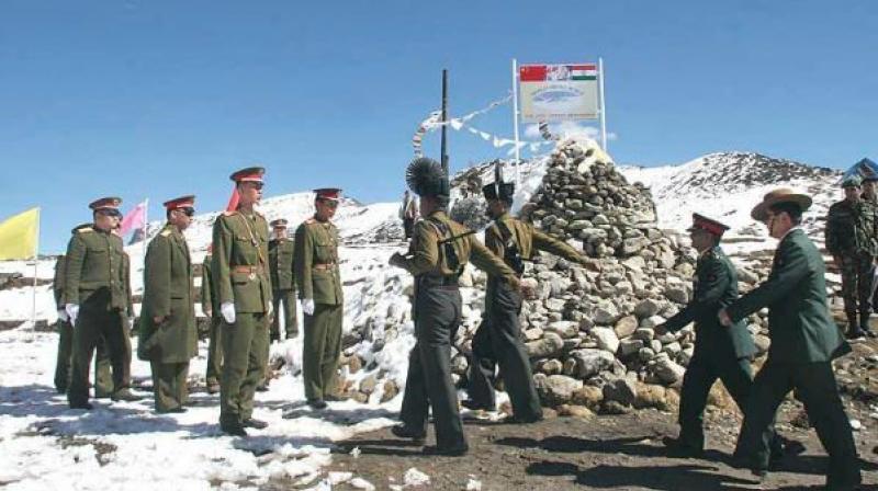 Chinese and Indian troops are locked in a stand-off at the icy heights of Ladakh division since Wednesday after Peoples Liberation Army (PLA) personnel entered an area where an irrigation canal was being built under the MNREGA scheme and stopped the civilian work. (Photo: Representational Image)