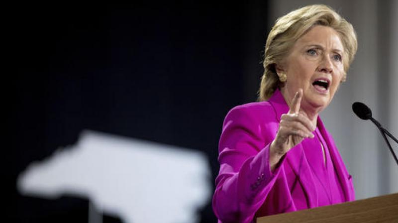 Democratic presidential candidate Hillary Clinton. (Photo: AP)