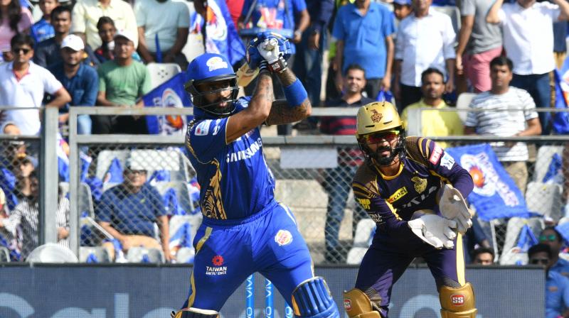 Suryakumar Yadav scored a grityy 59 as MI completed a morale-boosting win vs KKR in Mumbai on Sunday. (Photo: Rajesh Jadhav / Deccan Chronicle)