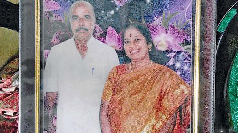 Jagadheesan and his wife Vilashini. (Photo: DC)