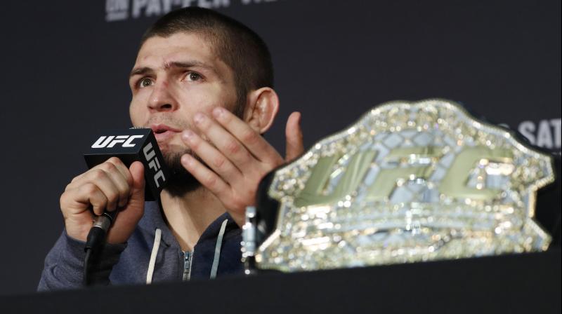 While Mayweather is undefeated in the 50 professional fights that he has fought so far, Nurmagomedov holds a 27-0 winning streak record. (Photo: AP)