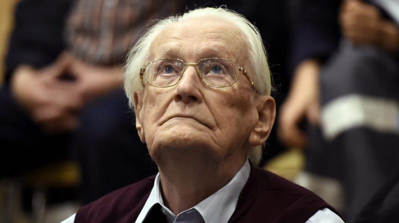 He said he was morally guilty for what happened at the concentration camp (Photo: AFP)