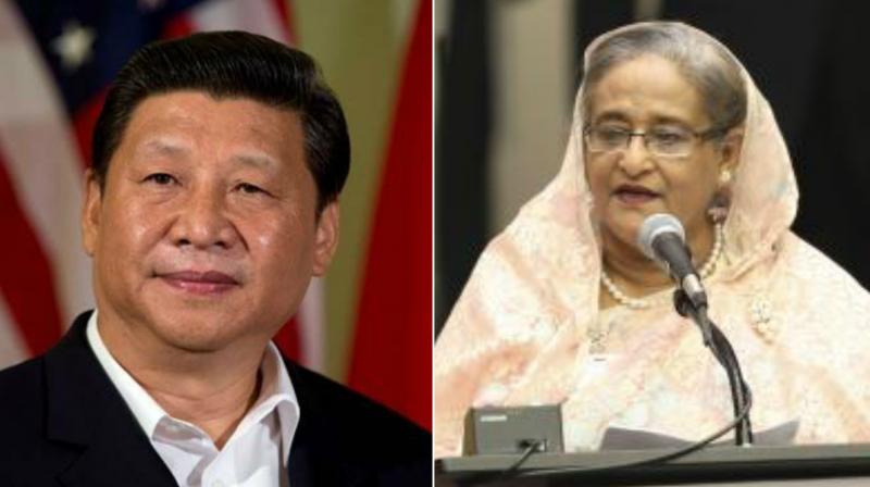 Analysts say Dhaka is seeking to develop economic ties with China while keeping its warm, strategic and political relations with India, as its traditional ally. (Photo: File)