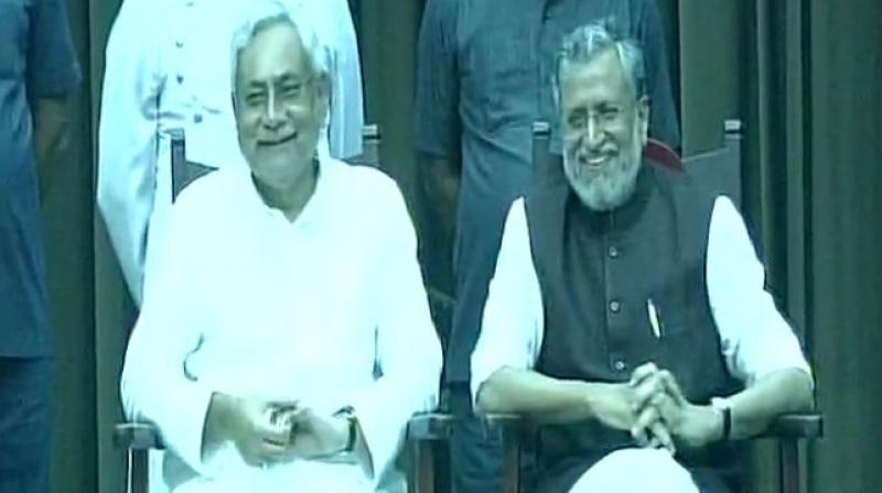 Nitish Kumar was sworn in as Chief Minister of Bihar on Thursday. (Photo: ANI | Twitter)