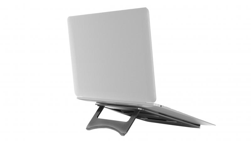 The stand is designed scientifically to let the natural air ventilation cool the laptop, thus ensuring longer battery life due to less battery charging cycles required.