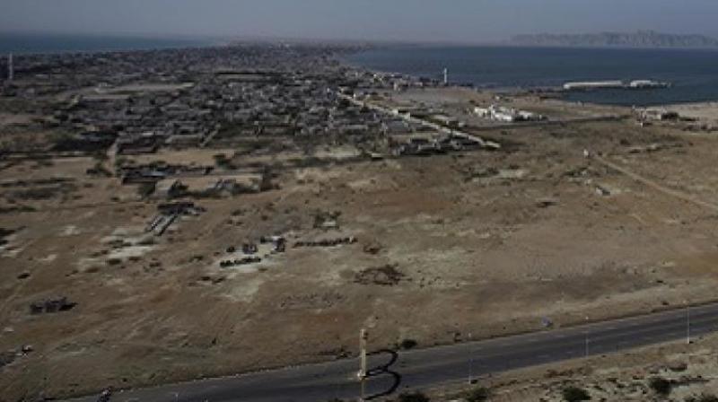 A view of Gwadar Port, a deep-sea port developed jointly by the Pakistan and China  which is the key to the trade portion of the China Pakistan Economic Corridor. (Photo: AP)