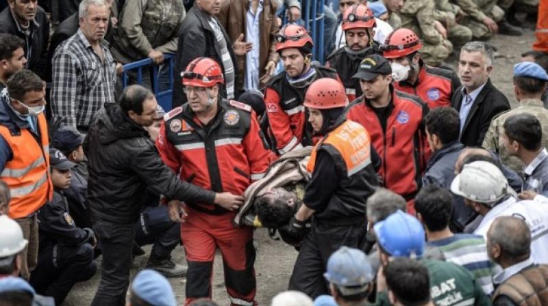 Rescuers have recovered the bodies of three miners who died when the privately owned mine near the town of Sirvan, in Siirt province caved in late on Thursday. (Photo: Representational Image/AFP)