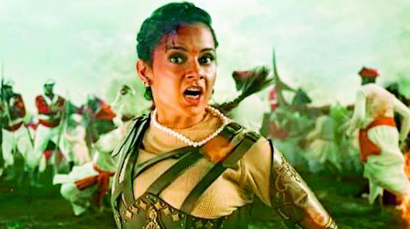 Kangana Ranaut as Rani Lakshmibai in Manikarnika  The Queen of Jhansis trailer