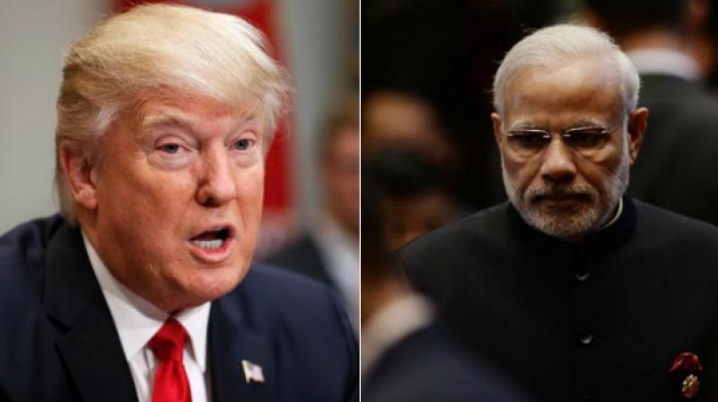US President Donald Trump and Prime Minister Narendra Modi. (Photo: File)