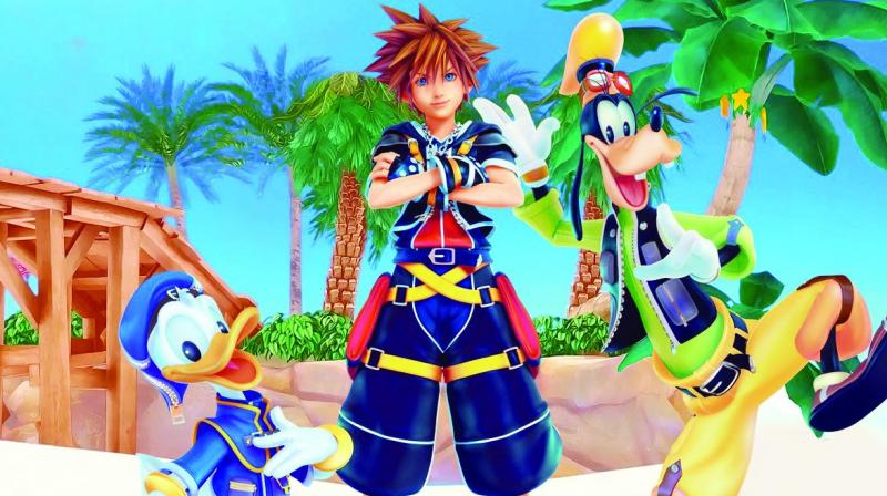 The game revolves around the main character Sora and his adventures with other prominent characters such as Donald Duck, Goofy as they protect the various Disney universes without trying to interfere too much.