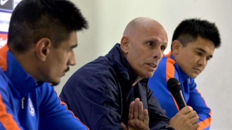 India football coach Stephen Constantine has already set his sights at the AFC Asian Cup 2019. (Photo: AFP)