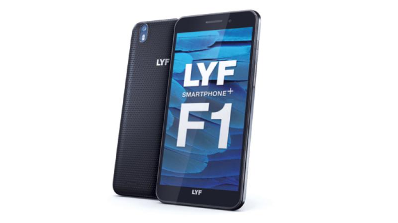 The Lyf F1 is among the better featured, a 5.5 inch dual SIM device working with Android 6.0 with 3 GB RAM.