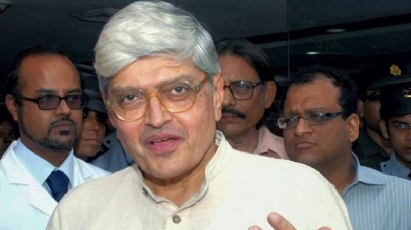 Oppositions candidate for the post of Vice President Gopal Krishna Gandhi. (Photo: File)