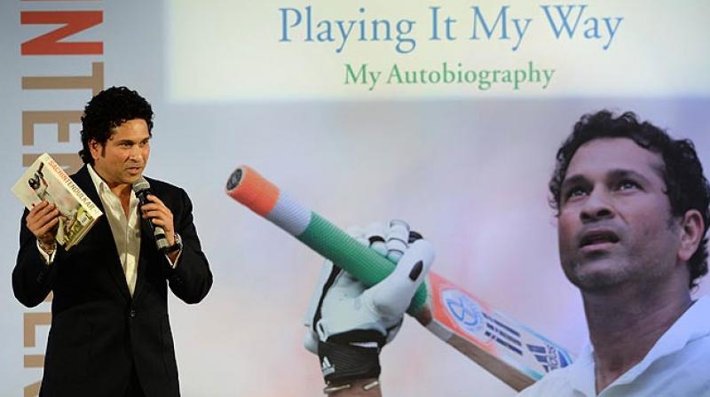Sachin Tendulkars autobiography Playing it my Way has won the Crossword Book of the Year Award in the Autobiography category. (Photo: AFP)