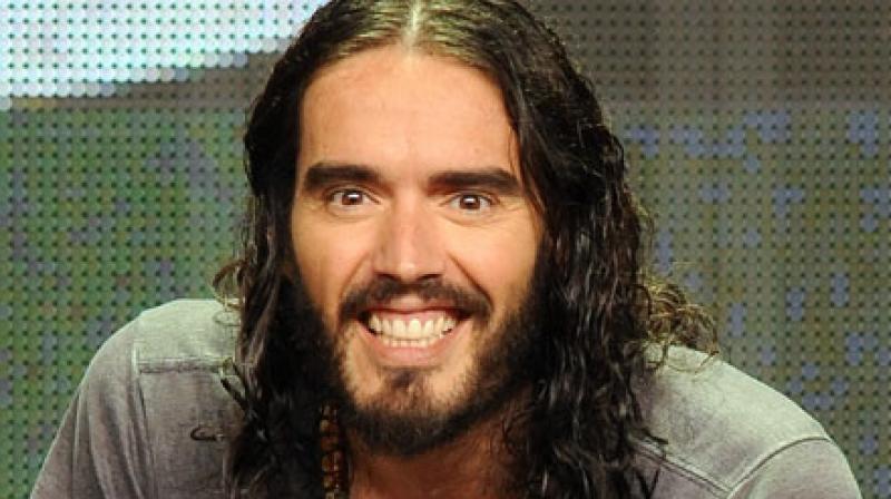 Russell Brand welcomes first child