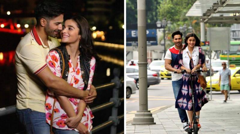 These pictures of Varun Dhawan and Alia Bhatt from