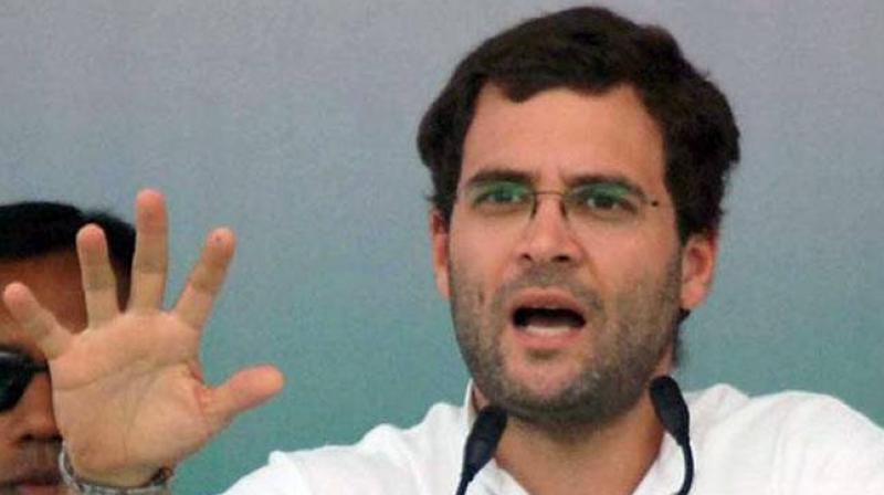 Rahul Gandhis dig comes in the wake of speculation that the Prime Minister may announce a host of sops for poll-bound Gujarat.(Photo: PTI)
