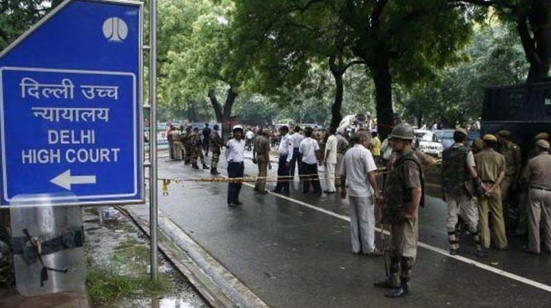 The call sparked panic as it comes six years after 11 people were killed and 80 others were injured in an attack outside the Delhi High Court in September 2011. (Photo: PTI/File)