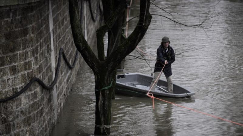 Around 1,500 people had been evacuated from their homes in the greater Paris region, according to police, while 1,900 households were without electricity. (Photo: AFP)