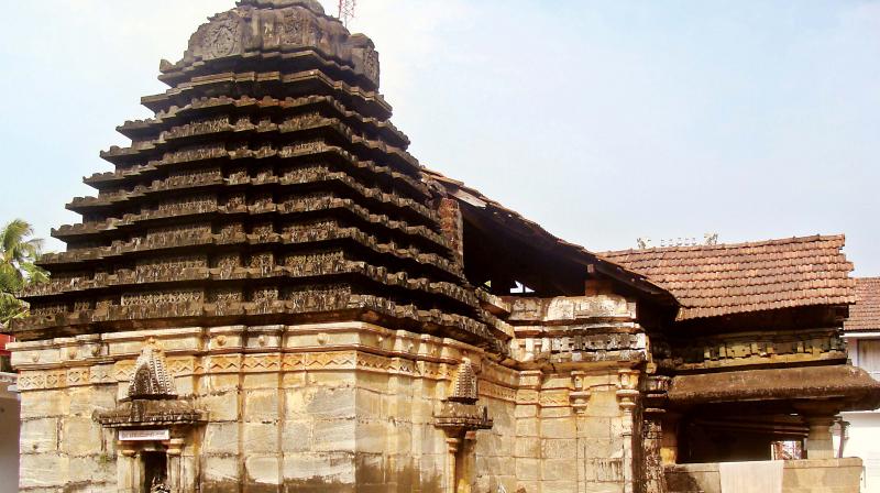 The old structure of the temple.  (Photo:DC)
