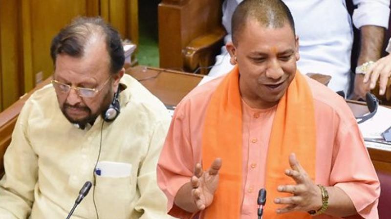 While admitting that crimes are taking place in UP, the CM equated recent incidents to last few breaths which come very fast before death. (Photo: PTI)