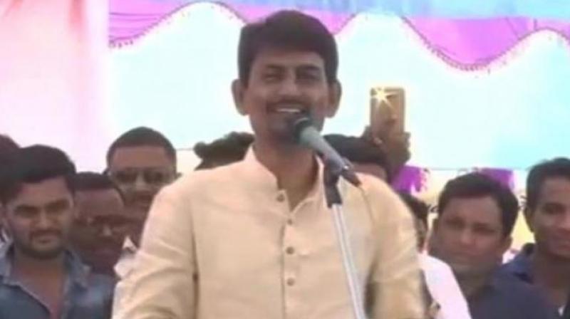 Thanks to one Alpesh Thakor, OBC (Other Backward Class) leader contesting on a Congress ticket, who put a comically different spin on the PMs dietary habits. (Photo: Twitter | ANI)