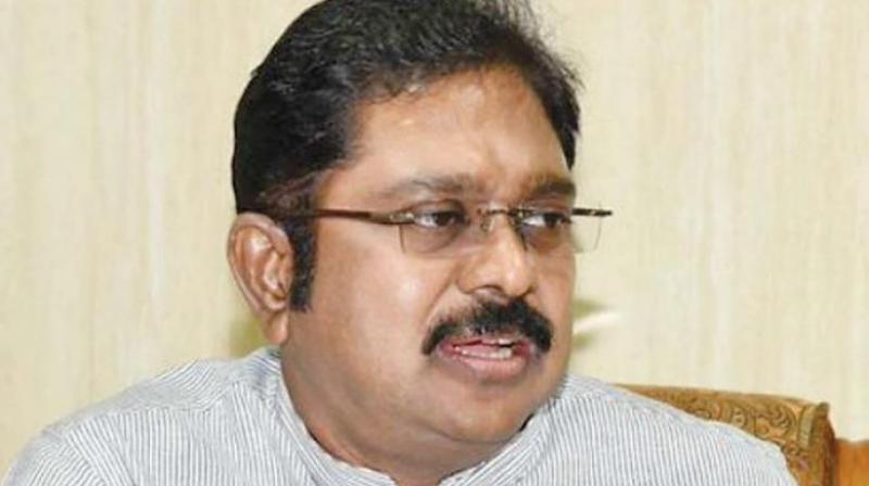 The Dhinakaran camp hit back on August 22, with 19 MLAs loyal to him meeting the governor and saying they no longer had confidence in Chief Minister K Palanisamy. (Photo: File)