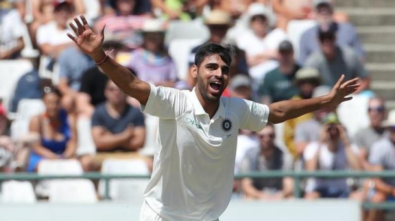 Former cricketers including the likes of Allan Donald, VVS Laxman and Sunil Gavaskar questioned Indias think tank for the exclusion of Bhuvneshwar Kumar from the 2nd Test against South Africa. (Photo: BCCI)