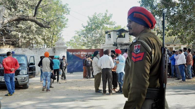 The Haryana police force was on maximum alert on Monday, a day after the sensational Nabha jailbreak incident in neighbouring Punjab. (Photo: PTI/File)