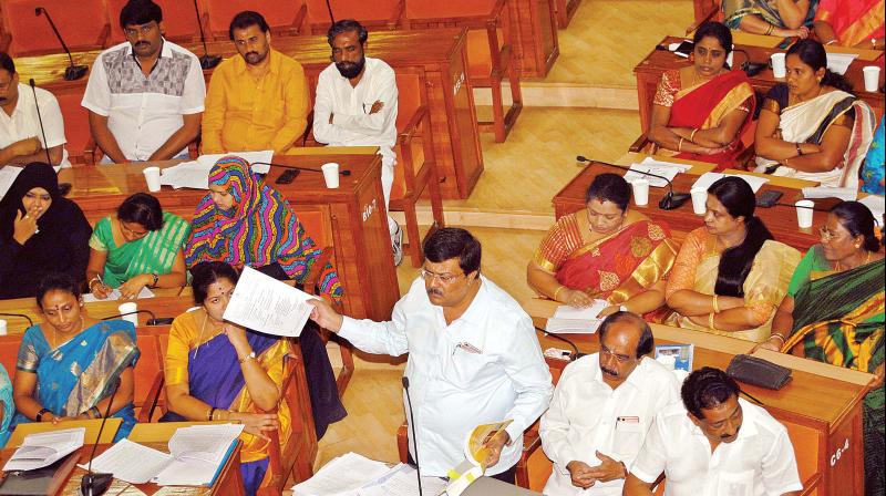 During the council meeting on Tuesday, BBMP opposition leader Padmanabha Reddy condemned the powers entrusted to the committee.