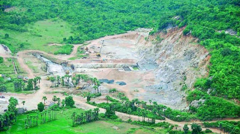 Political leaders demanded the state government to persuade the Centre to release funds for the Polavaram irrigation project totally.