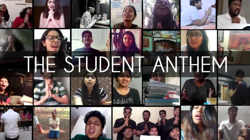 The EIC channel has put up a video that features students from across the world singing a catchy anthem about exams. (Credit: YouTube)