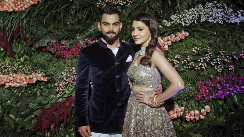 After dream Italy wedding and New Delhi reception, Virat Kohli and Anushka Sharma hosted a grand reception in Mumbai on Tuesday. (Photo: AP)