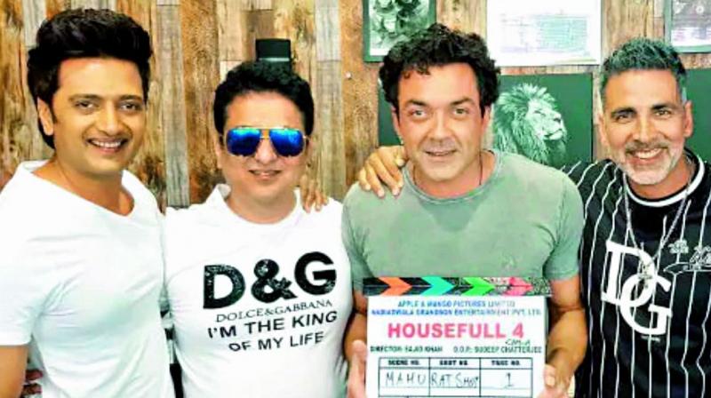 Housefull 4 on track with Farhad Samji