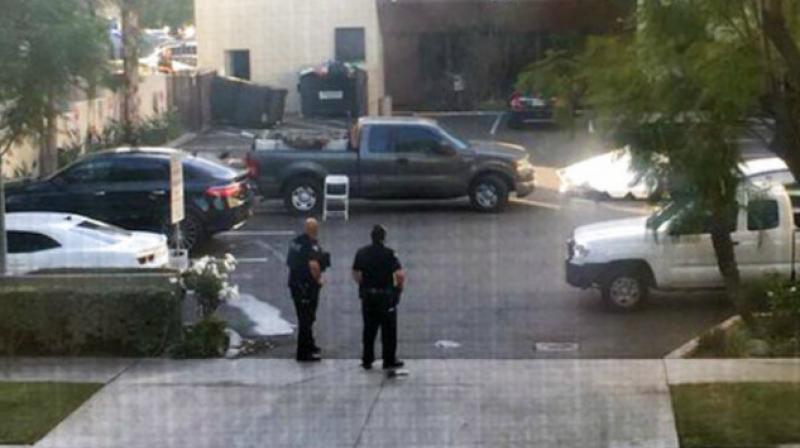 A SWAT team searched the rest of the building and no other victims were found. (Photo: AP)