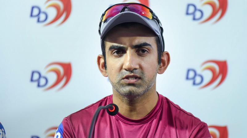 Gambhir made it clear that while he was against Prabhakars appointment due to corruption allegations, it will be wrong to blame him for Sehwags resignation. (Photo: PTI)