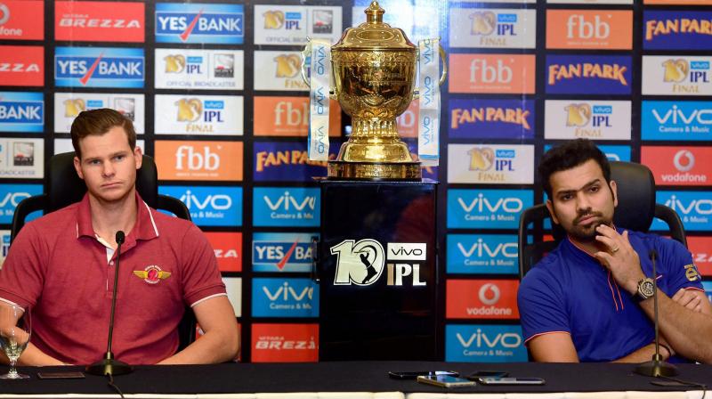 \Obviously, we can take a little bit of confidence from that (head-to-head record). In the end, finals cricket is finals cricket and it comes down to that game and who plays best on that day,\ Rising Pune Supergiants skipper Steve Smith said. (Photo: PTI)