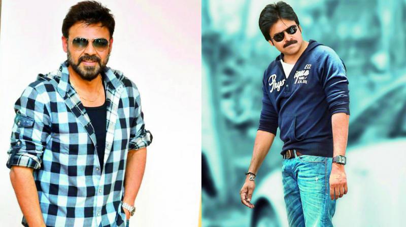 Interestingly, both the actors had earlier teamed up for the remake of Hindi film OMG  Oh My God!, Gopala Gopala. (photo: DC)