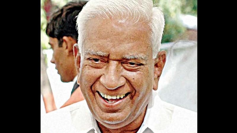 Mr Vala, one of the senior most leaders of the Gujarat BJP, has been serving as governor of Karnataka for more than three years.  (Photo: DC)