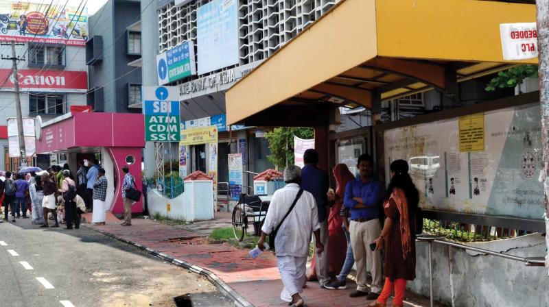 Two bus stops in front of the AGs office in which are hardly 50 meters away from the Statue bus stop.	Image: DC