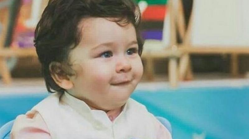 The very adorable Taimur Ali Khan during his birthday.