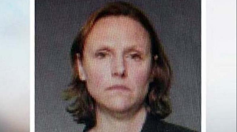 Andrea Giesbrecht, 42, was found guilty of six counts of concealing the body of a dead child. (Photo: Twitter)