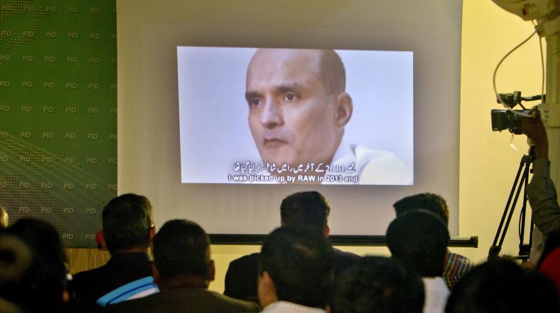 An image of Indian naval officer Kulbhushan Jadhav, who was arrested in March 2016. (Photo: AP)