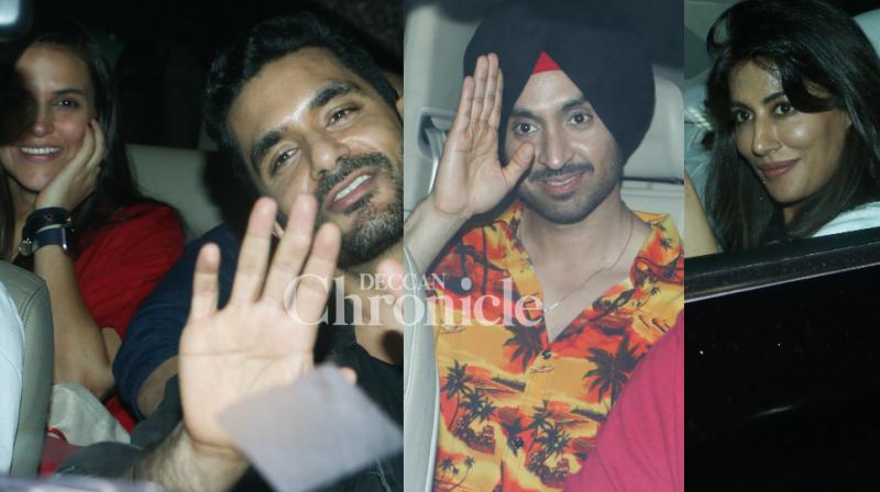 Diljit, Chitrangda, Angad-Neha, others watch Soorma pre-Now Showing