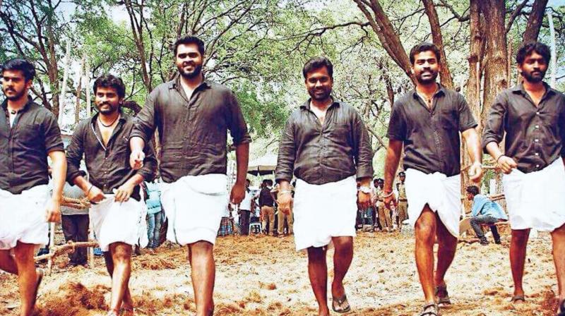 A still from the film Madura Veeran