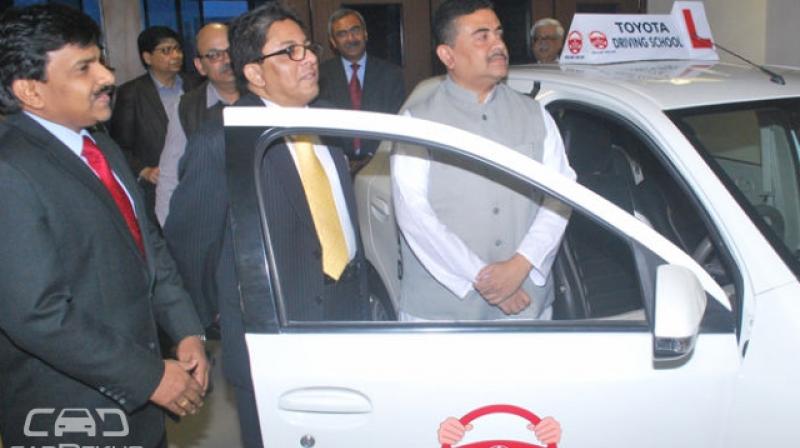 Toyota driving school inauguration